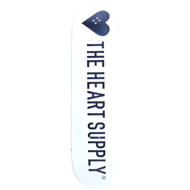 Heart Supply Strong Skate Doska (8"|Biela)