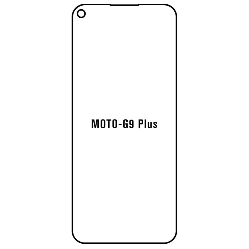 Sunshine Motorola G9 Plus Predná Hydrogél ochranná fólia Strih: Predná 1, Typ fólie: Anti-Spy (Privacy)