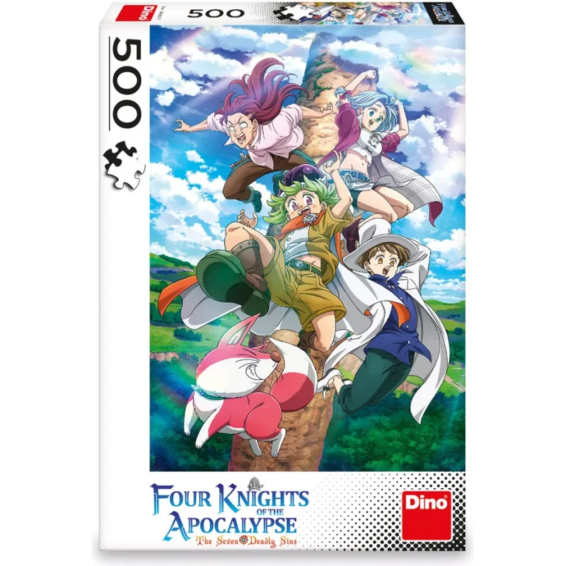Puzzle Dino 500 dielikov Anime: Seven deadly sins