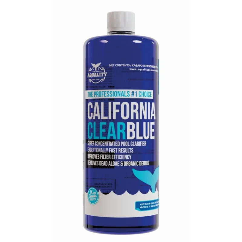 Prípravok na bazéna California Clear Blue, 1 lit.