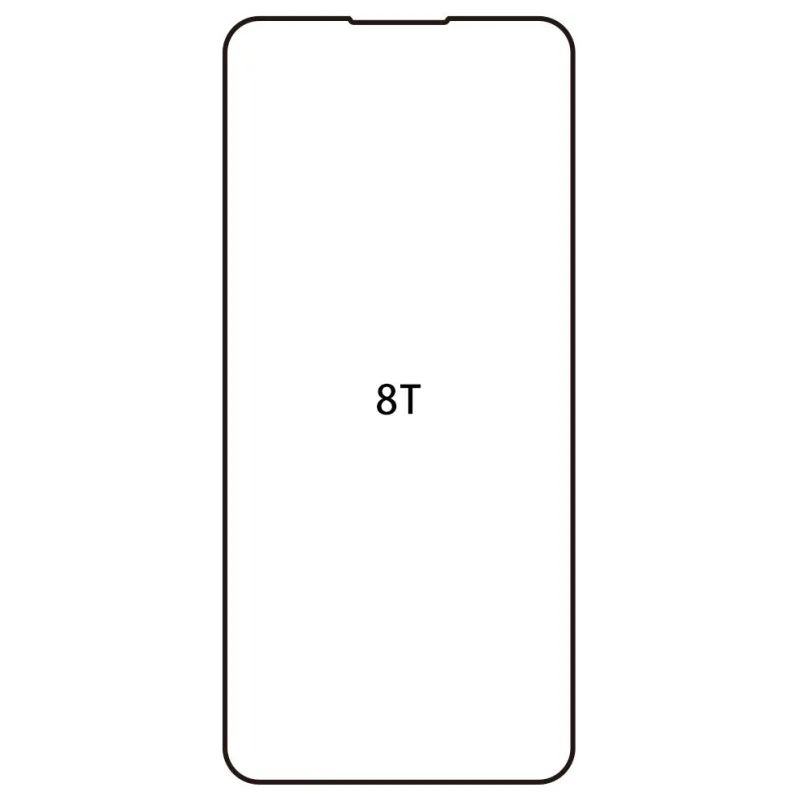 Sunshine OnePlus 8T Predná Hydrogél ochranná fólia Strih: Predná 2, Typ fólie: Anti-Spy (Privacy)