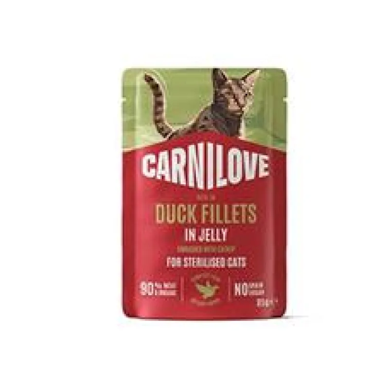 Carnilove Cat Pouch Jelly Pheasan+Raspberry Leaves 85g