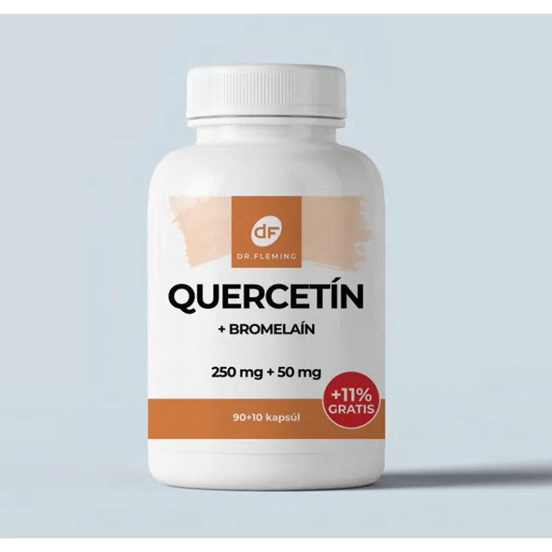 Dr. Fleming Quercetín + Bromelaín - 100 kapsúl -