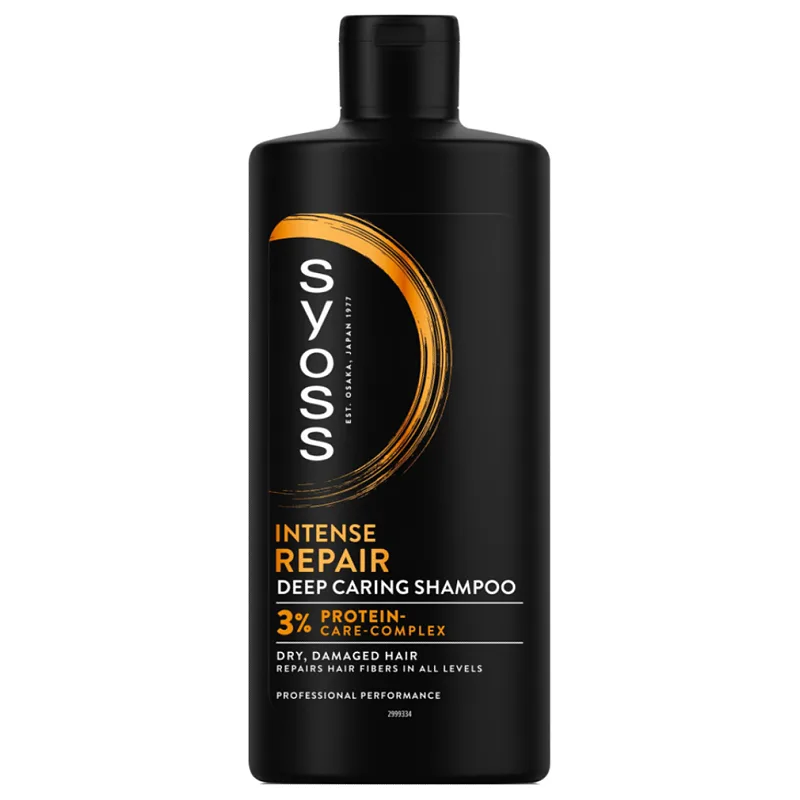 SYOSS Professional Intense Repair Shampoo 440ml - šampón pre suché a poškodené vlasy