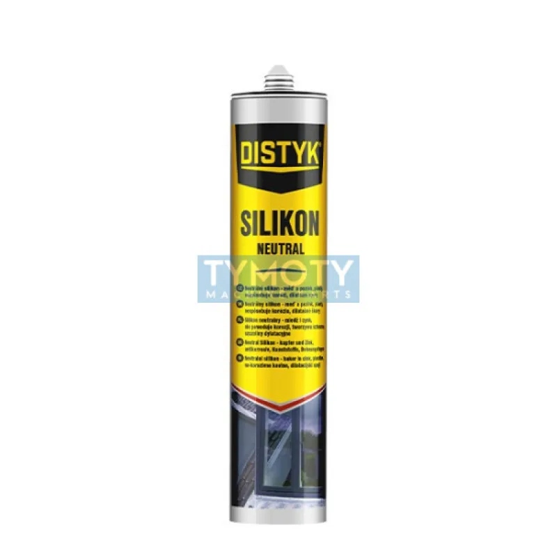 Distyk Neutrálny silikón - 280 ml biela, kartuša