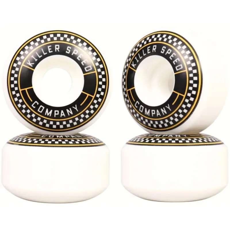 Killer Team Classic Checkered 99A Kolieska na skateboard 4-súpr (51mm|Biela)