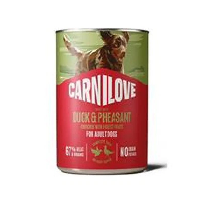 Carnilove Dog Can Paté Duck&Pheasant 400g