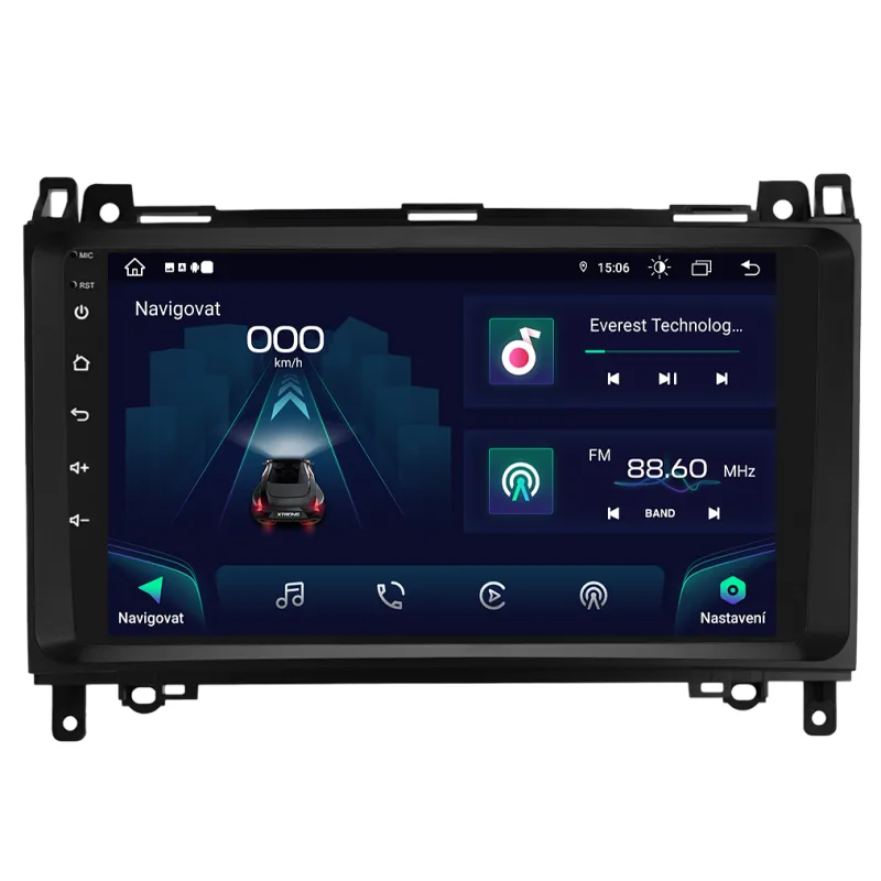 Xtrons 2DIN autorádio IAP12-XEV61 Android, Mercedes-Benz A / B / V / Viano / Vito / Sprinter / VW Crafter B493
