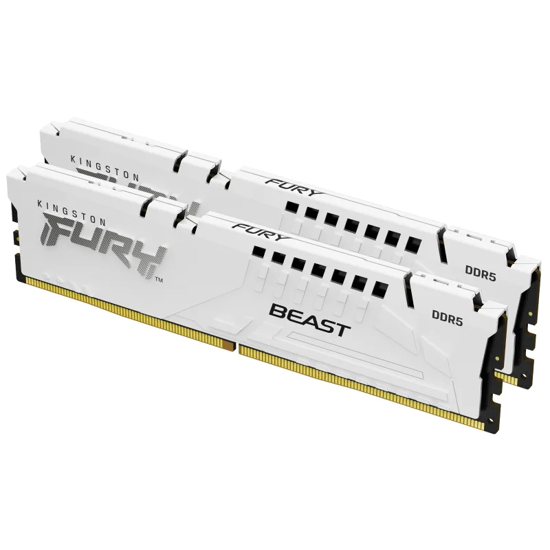 Kingston FURY Beast EXPO/DDR5/32GB/6000MHz/CL36/2x16GB/White KF560C36BWE2K2-32