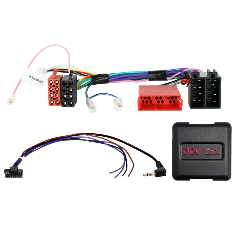 Adaptér z volantu pro Hyundai/Kia s ISO/miniISO konektorem 52xki002