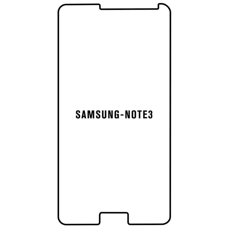 Sunshine Samsung NOTE3 Predná Hydrogél ochranná fólia Strih: Kompatibilná s krytom, Typ fólie: Proti modrému svetlu
