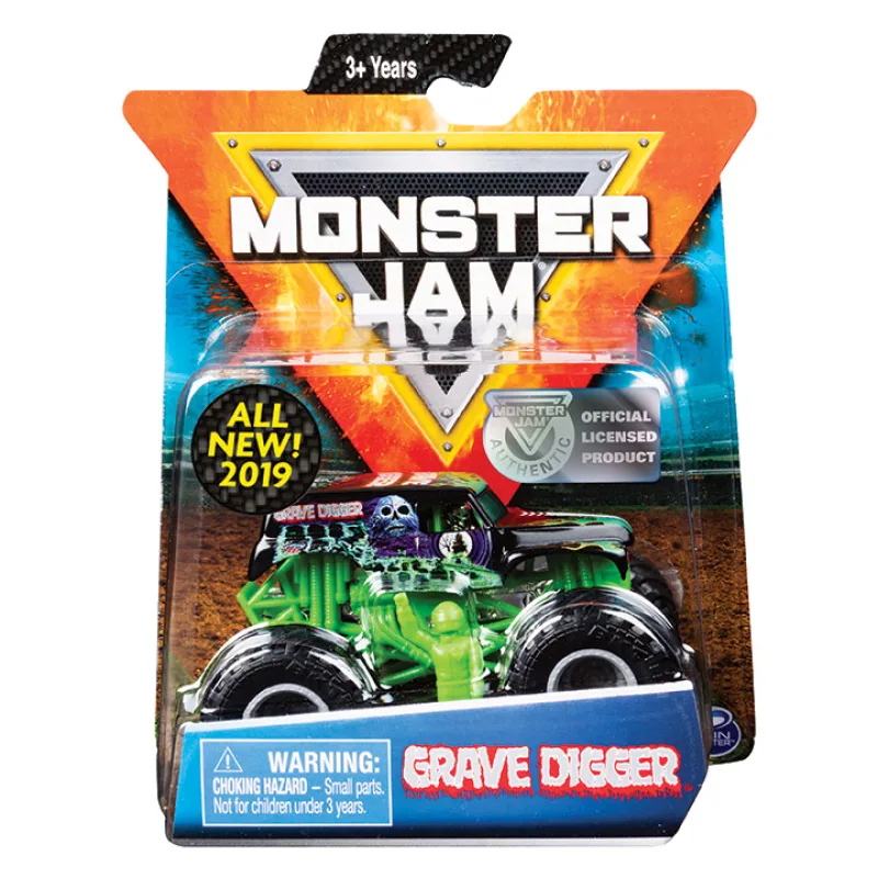 Spin Master Auto Spin Master MONSTER JAM ZBERATEĽSKÉ DIE-CAST AUTÁ 1:64