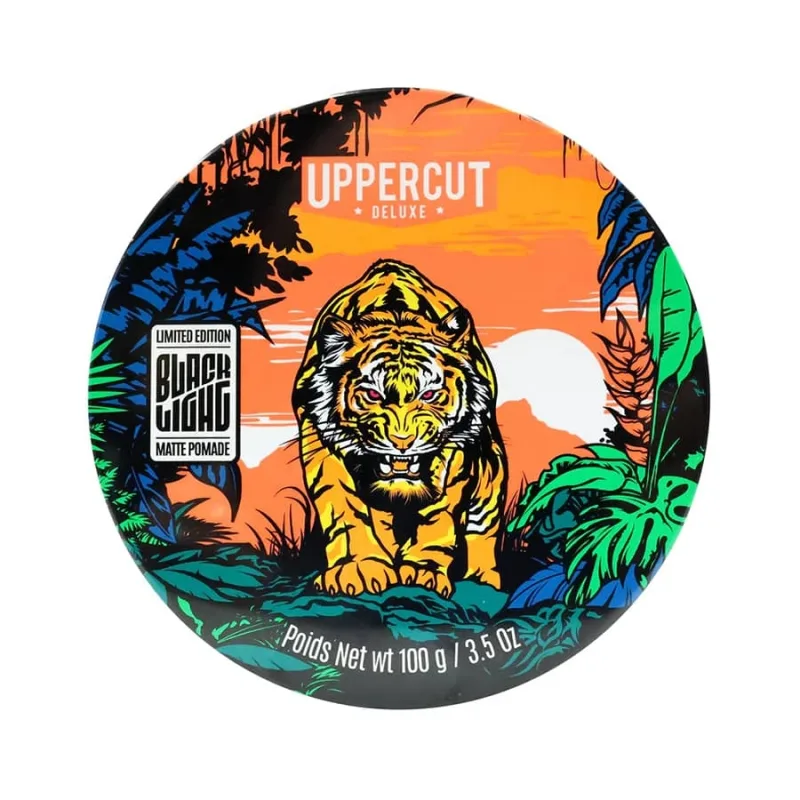 UPPERCUT Matná pomáda na vlasy UPERCUT Deluxe Black light matte pomade Limited Edition 100 g