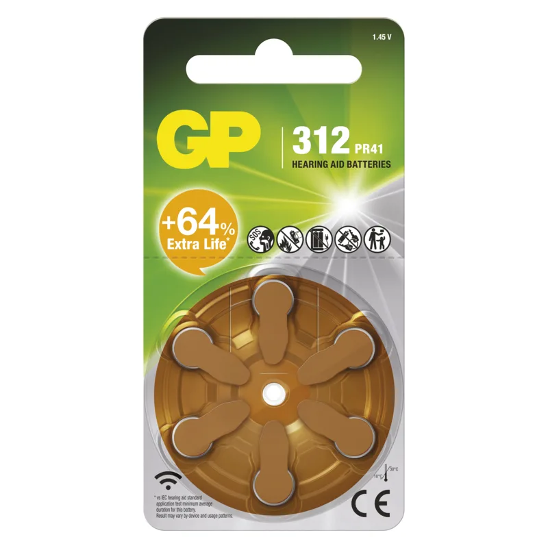 GP BATERIE DO NASLOUCHADEL ZA312F 6BL 1044031206