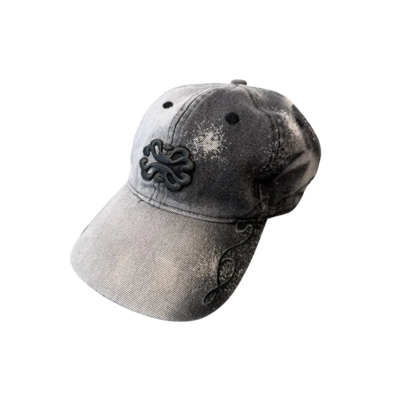 Davril Acid Washed Out Cap Grey - OS