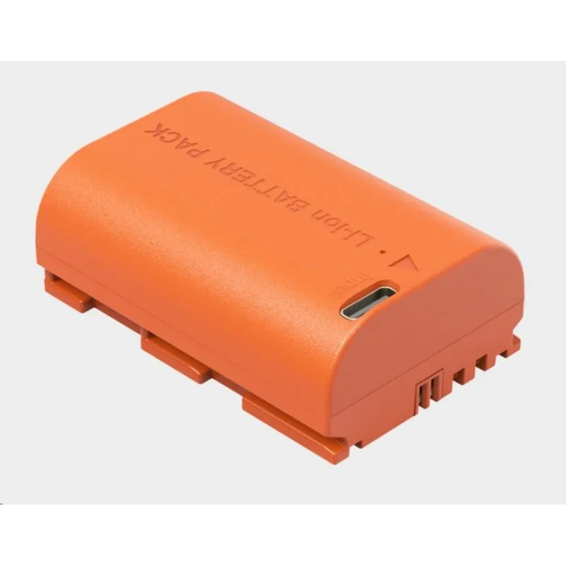 SmallRig 5407 Camera Battery USB-C Rechargeable Canon LP-E6P Orange 5407