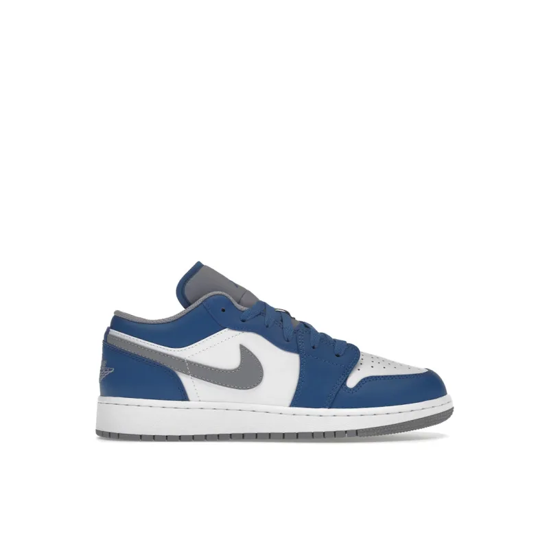 Jordan 1 Low True Blue (GS) - 36