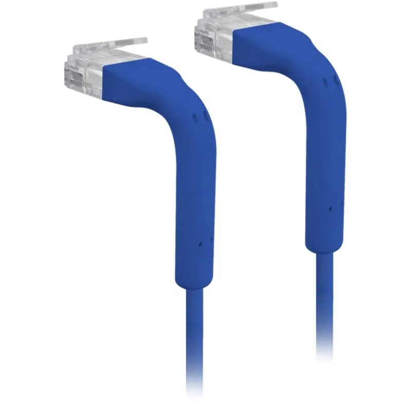Ubiquiti U-Cable-Patch-RJ45-BL-50, UniFi Patch Kabel, 0,1m (0,22m s konektory), Cat6, modrý (50ks) U-Cable-Patch-RJ45-BL-50