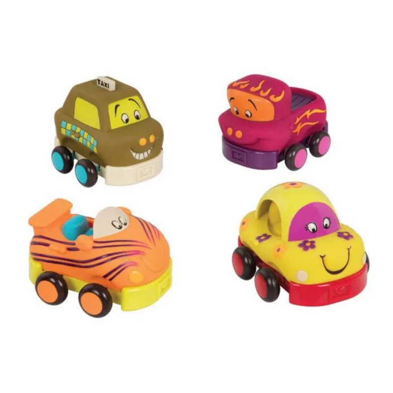 B-Toys Autíčka na zotrvačník Wheeee-ls!