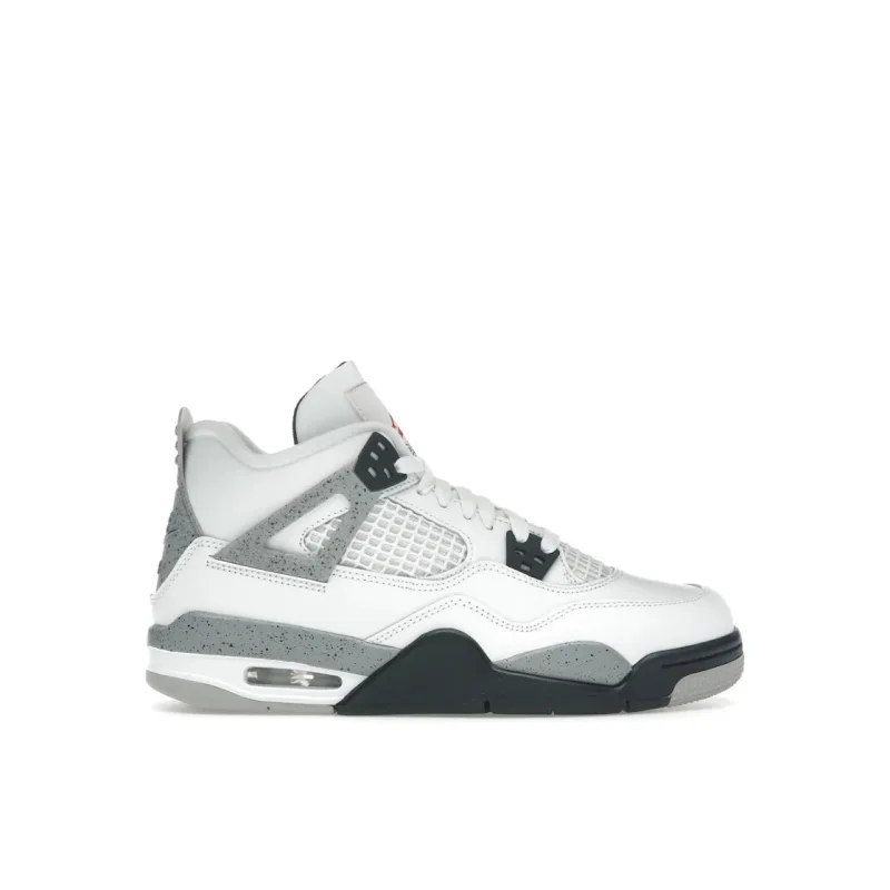 Jordan 4 Retro White Cement (2025) (GS) - 36.5