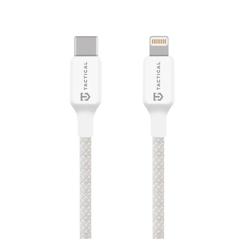 Tactical Stitch Thread Cable USB-C/Lightning 2m White 8596311283444