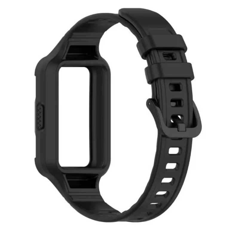 Silikonový náramek pro Huawei Band 11 - Černý ESES 1530009052