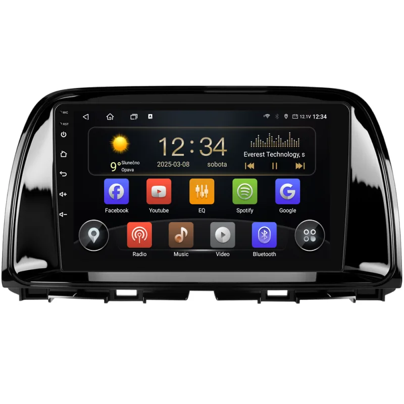 Isudar 2DIN autorádio T72-IEV143 Android, Mazda CX-5 B163/A8033