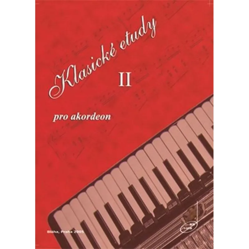Bláha Klasické etudy pro akordeon II