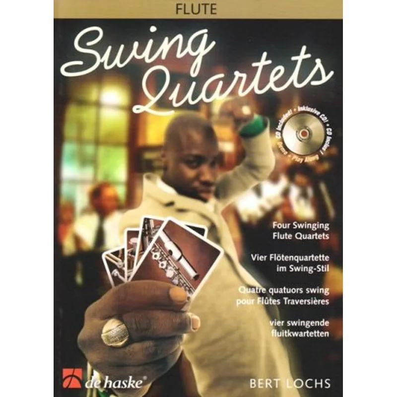 Swing Quartets + CD - Flute