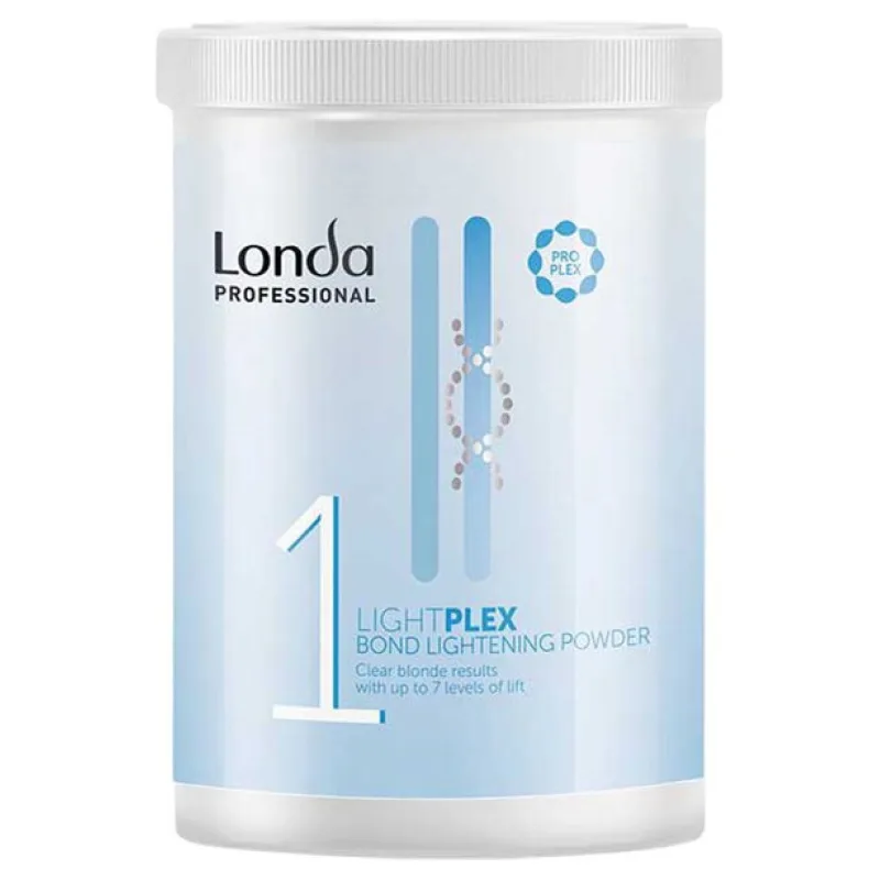 LONDA Professional LightPLEX Bond Lightening Powder 500g - melír na vlasy 7tónov