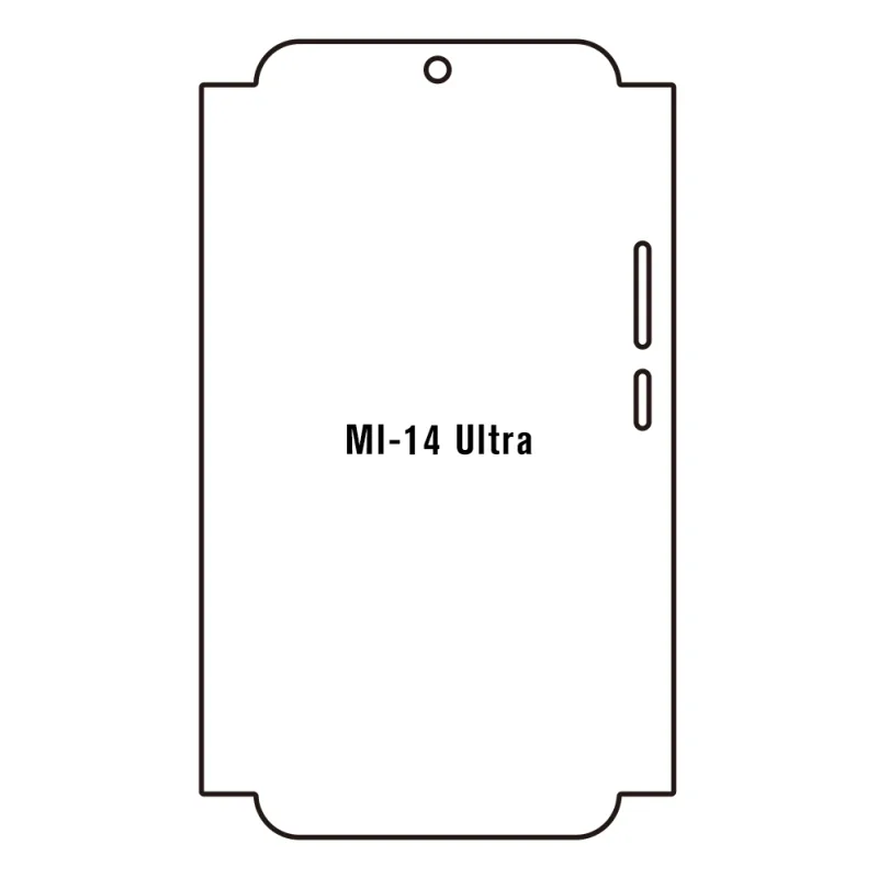 Sunshine Xiaomi 14 Ultra Predná Hydrogél ochranná fólia Strih: Predná časť a rám, Typ fólie: Číra