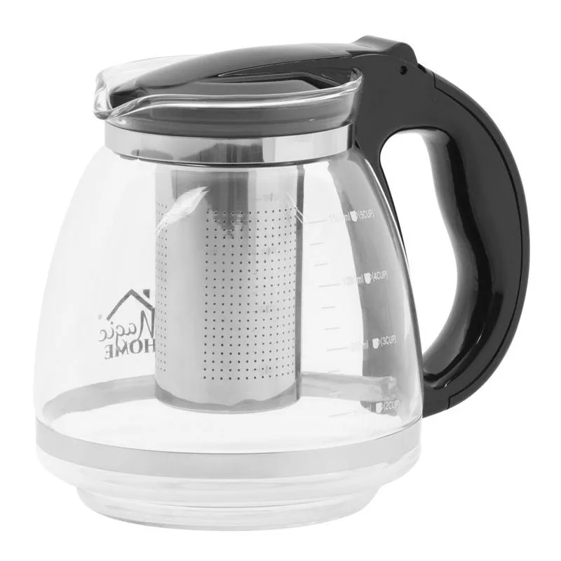 Čajník MagicHome TP021, 1500 ml, sklo s nerezovým sitkom