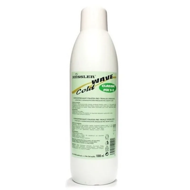 HESSLER Cold Wave Fix Classic 1+1 - ustálovač pre trvalú onduláciu 1000ml