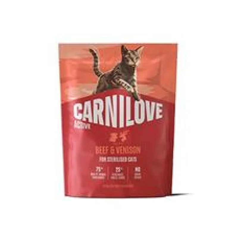 Carnilove Cat Active Dry Beef&Venis.Steril.Ad.AB 6kg