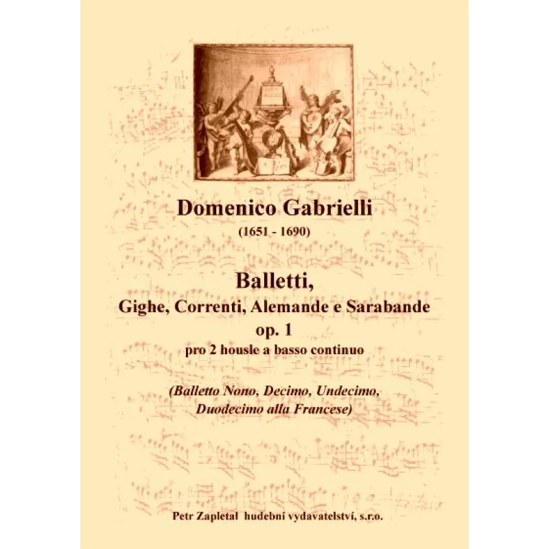NotaNota Baletti 9 - 12 op. 1