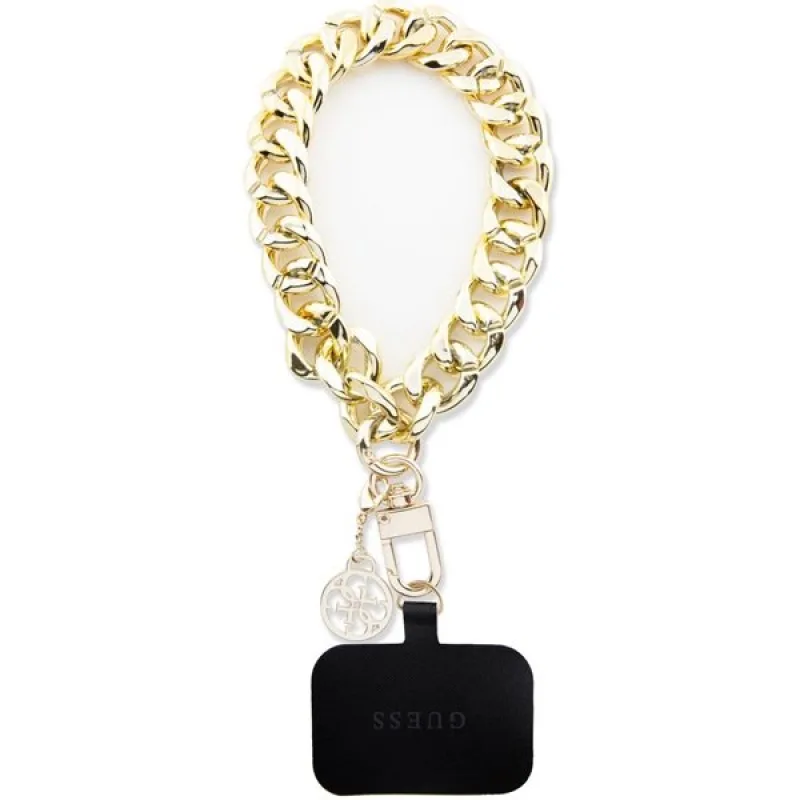 Guess Univerzálny Popruh na Ruku 4G Charm zlatý