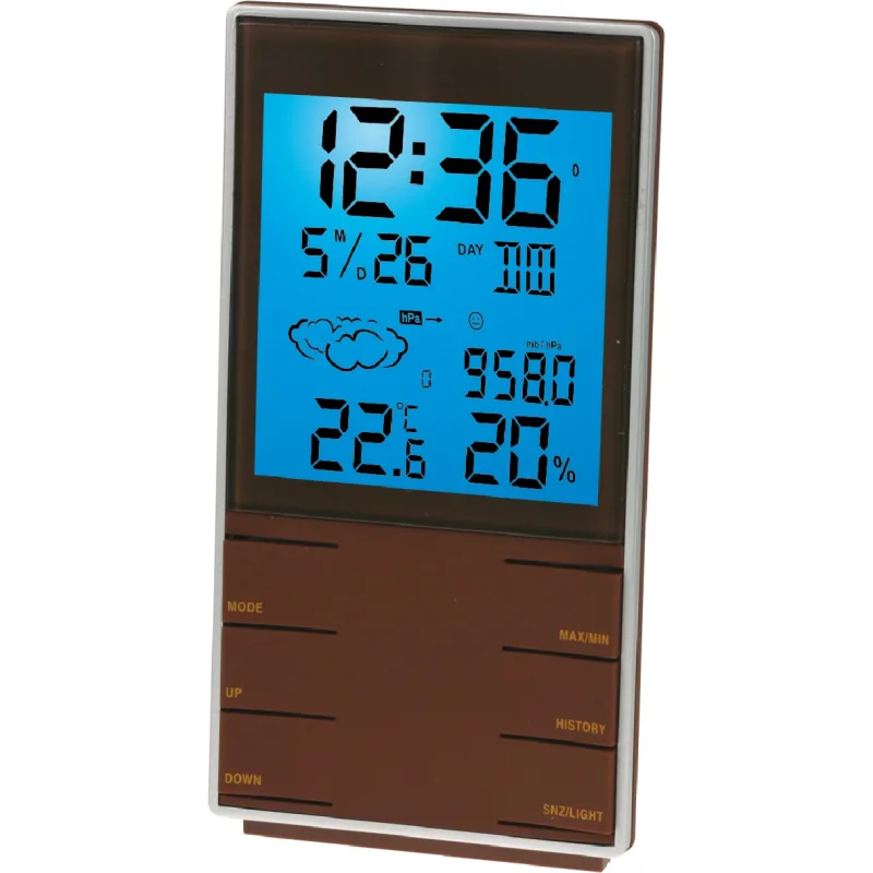 MPM Moderní digitální budík s LED podsvícením C02.2578.50