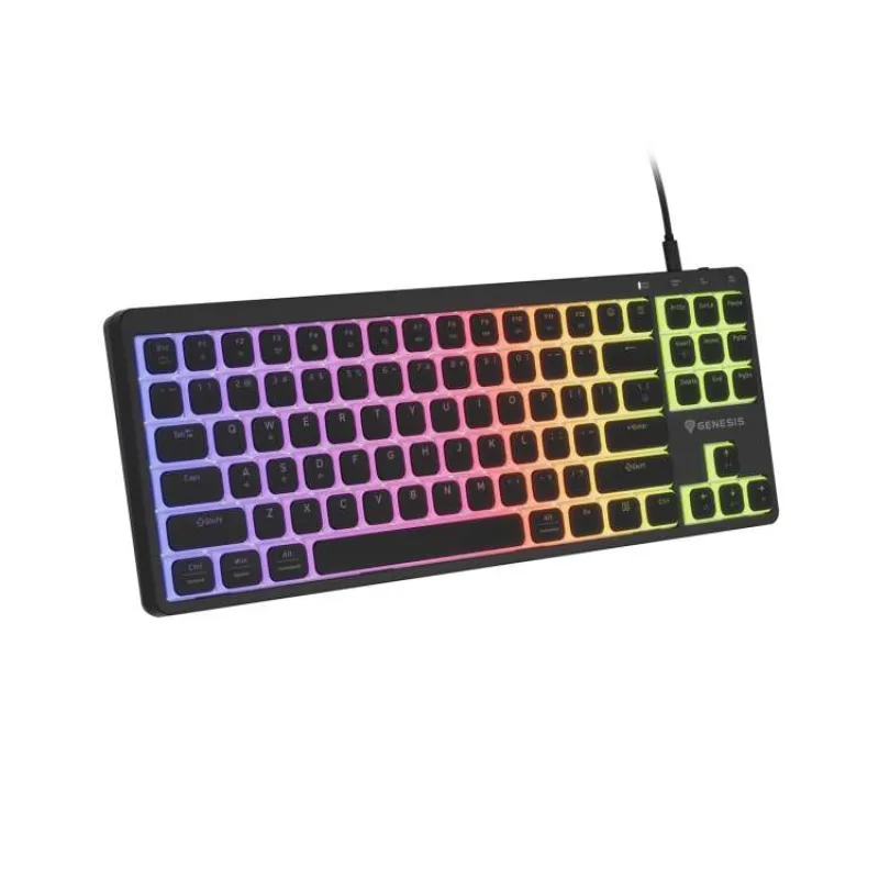 Mechanická herná klávesnica Genesis THOR 430 TKL/Drôtové USB-A/US/Čierna (NKG-2345)