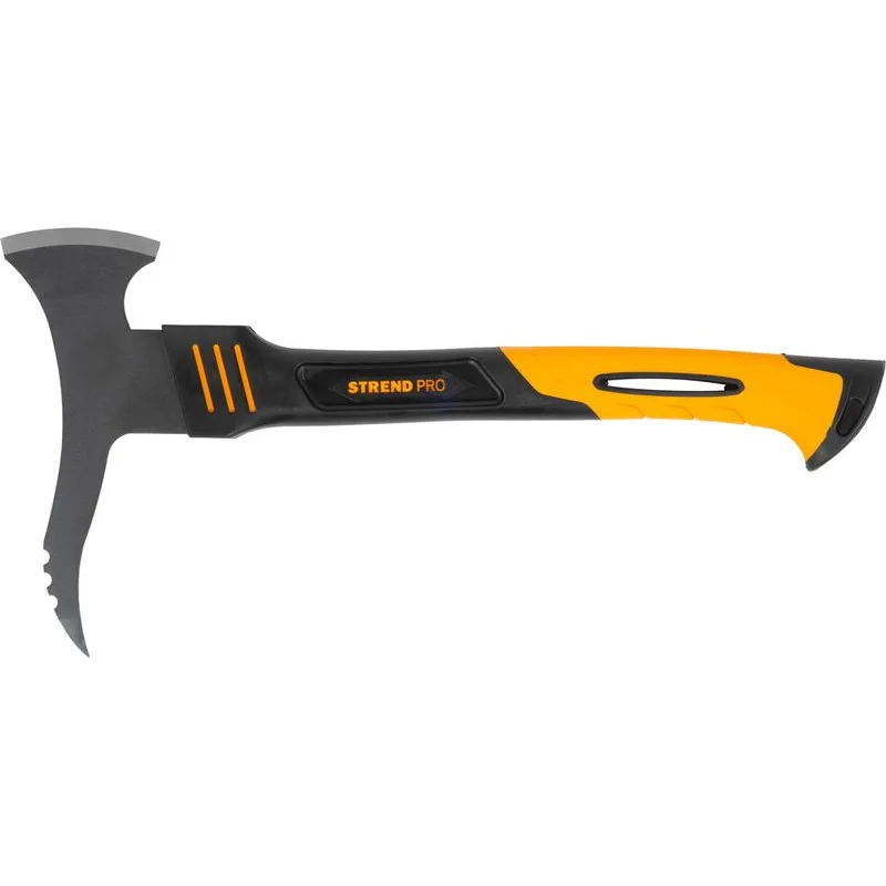 Sekera Strend Pro so sapínou , uhlíková oceľ+ PTFE/Nylon+TPR, 360mm/ 620g