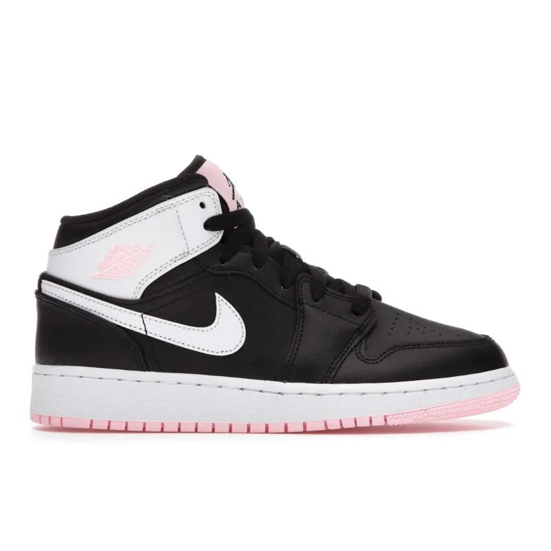 Jordan 1 Mid Arctic Pink Black (GS) - 39