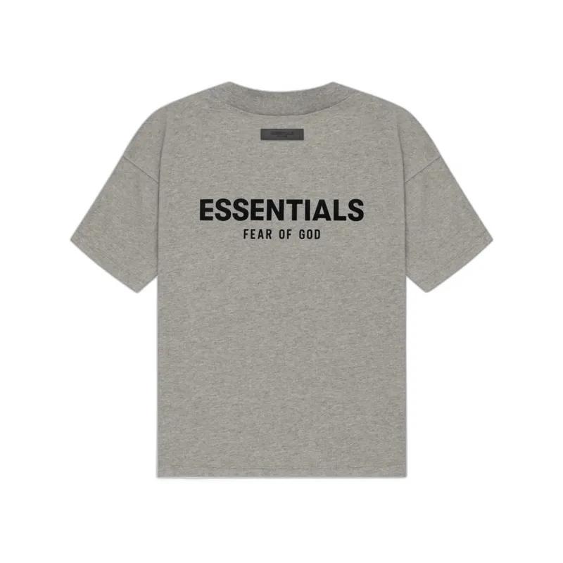 Fear of God Essentials T-shirt Dark Oatmeal Grey - L