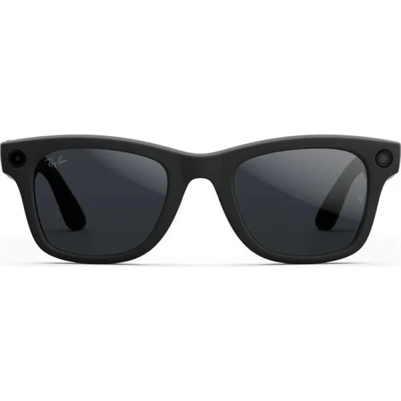 Meta Ray-Ban Gen2 Wayfarer, Matte Black, Clear/ Grey Transitions (Large)…