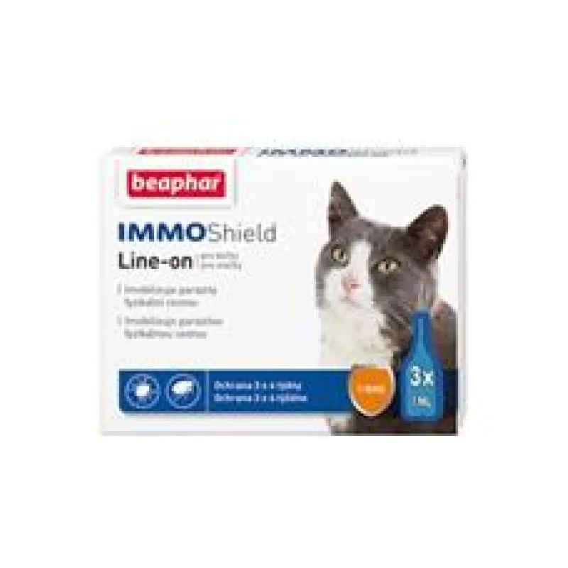 Line-on IMMO Shield kočka 3x1pip 3 x 1 pipeta