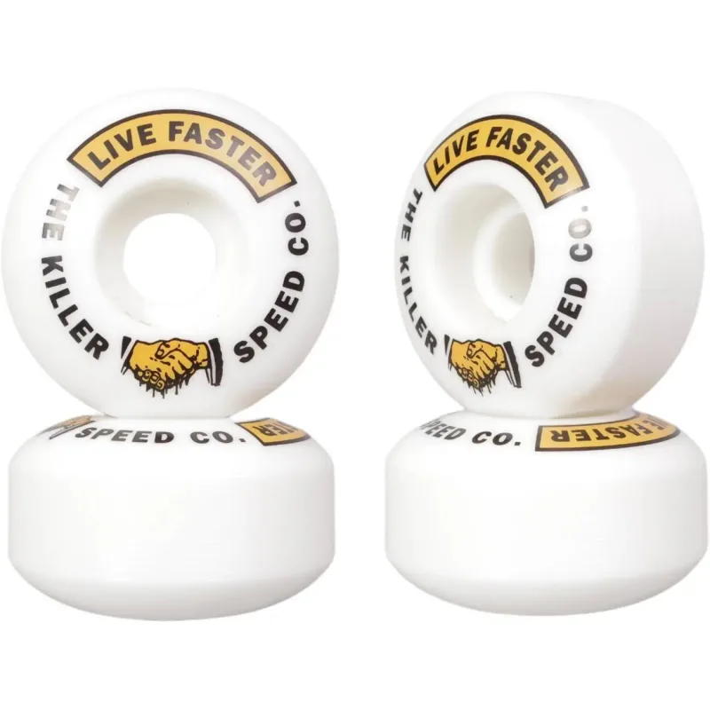 Killer Team Classic Pact 99A Kolieska na skateboard 4-súprava (52mm|Biela)