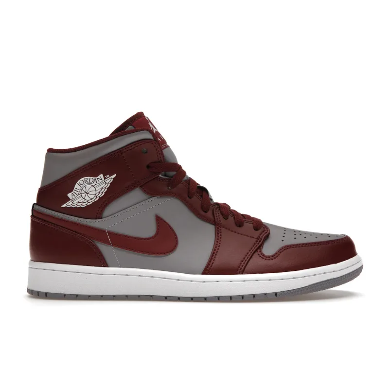 Jordan 1 Mid Cherrywood Red - 38