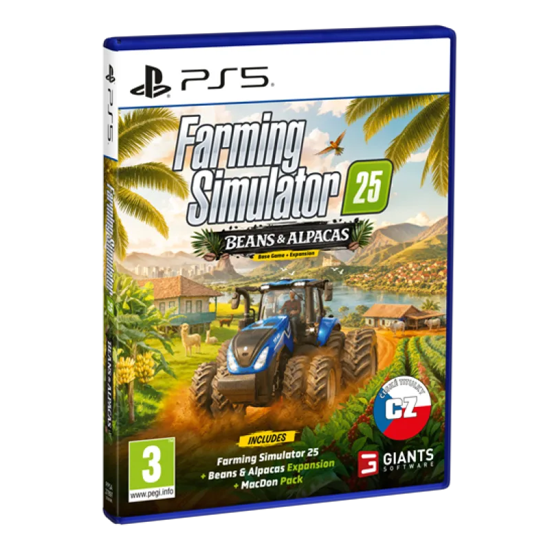 GIANTS SOFTWARE PS5 - Farming Simulator 25: Beans & Alpacas Ed. 4064635550770