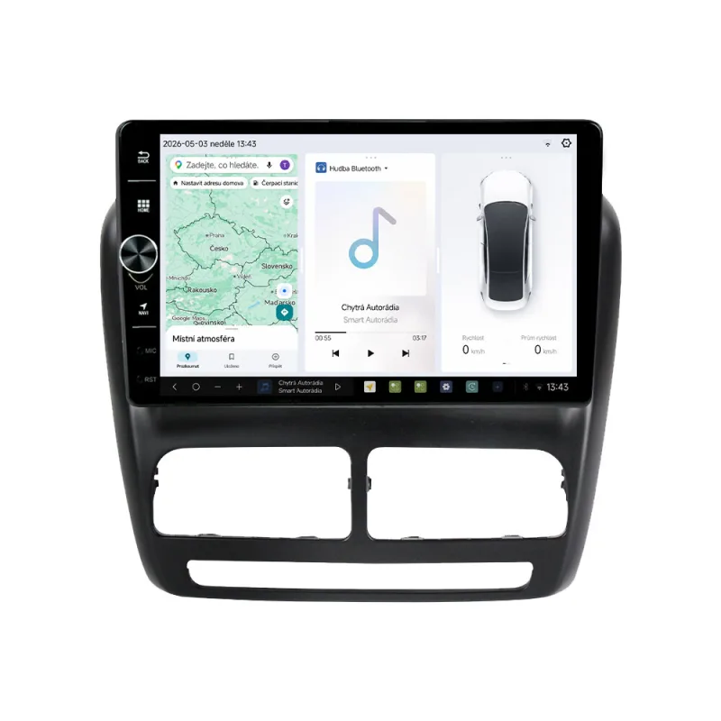 MEKEDE Autorádio 9" Android DUDU139 Fiat Dobló II / Opel Combo III CHRDD5S9_KXFTDBL93
