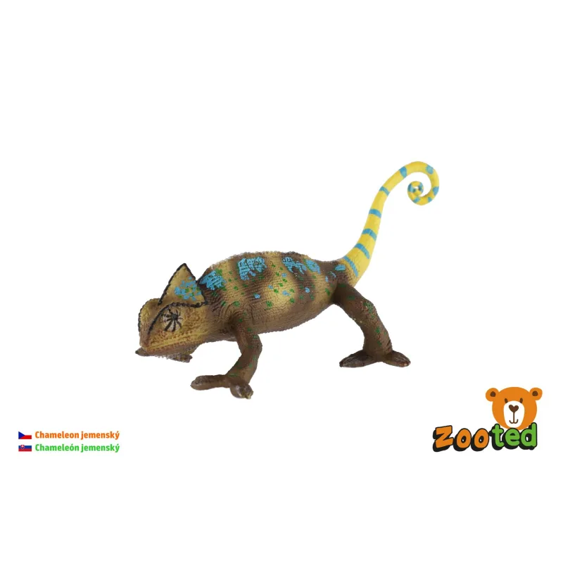 ZOOted Chameleón jemenský zooted plast 18cm