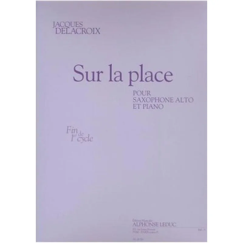 Alphonse Leduc Sur la place