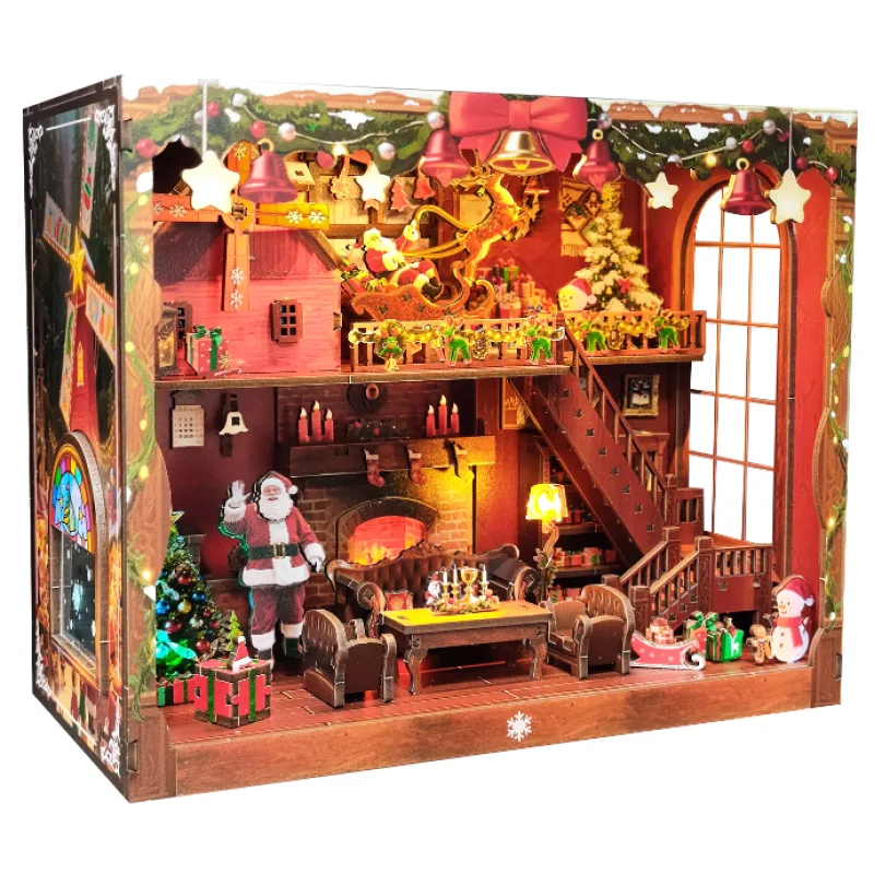 2Kids Toys 2Kids Toys Miniatúra domčeka Veselé Vianoce